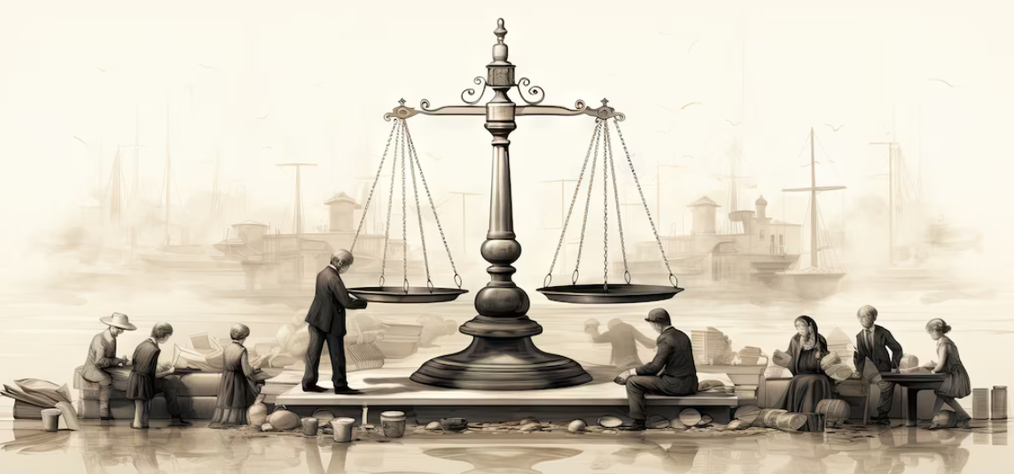 Imagem conceitual de justiça